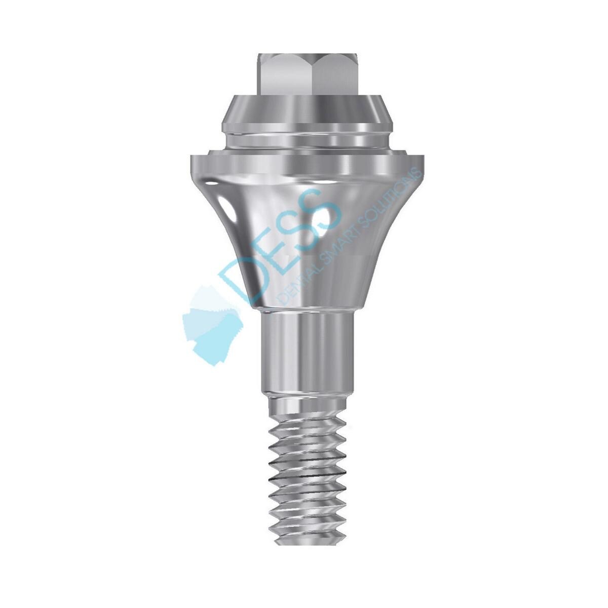 Multi-unit® Abutments NC Ø 3,3 mm - kompatibel mit Straumann® Bone Level® - Höhe 2,5 mm, 0° gewinkelt, ohne Rotationsschutz