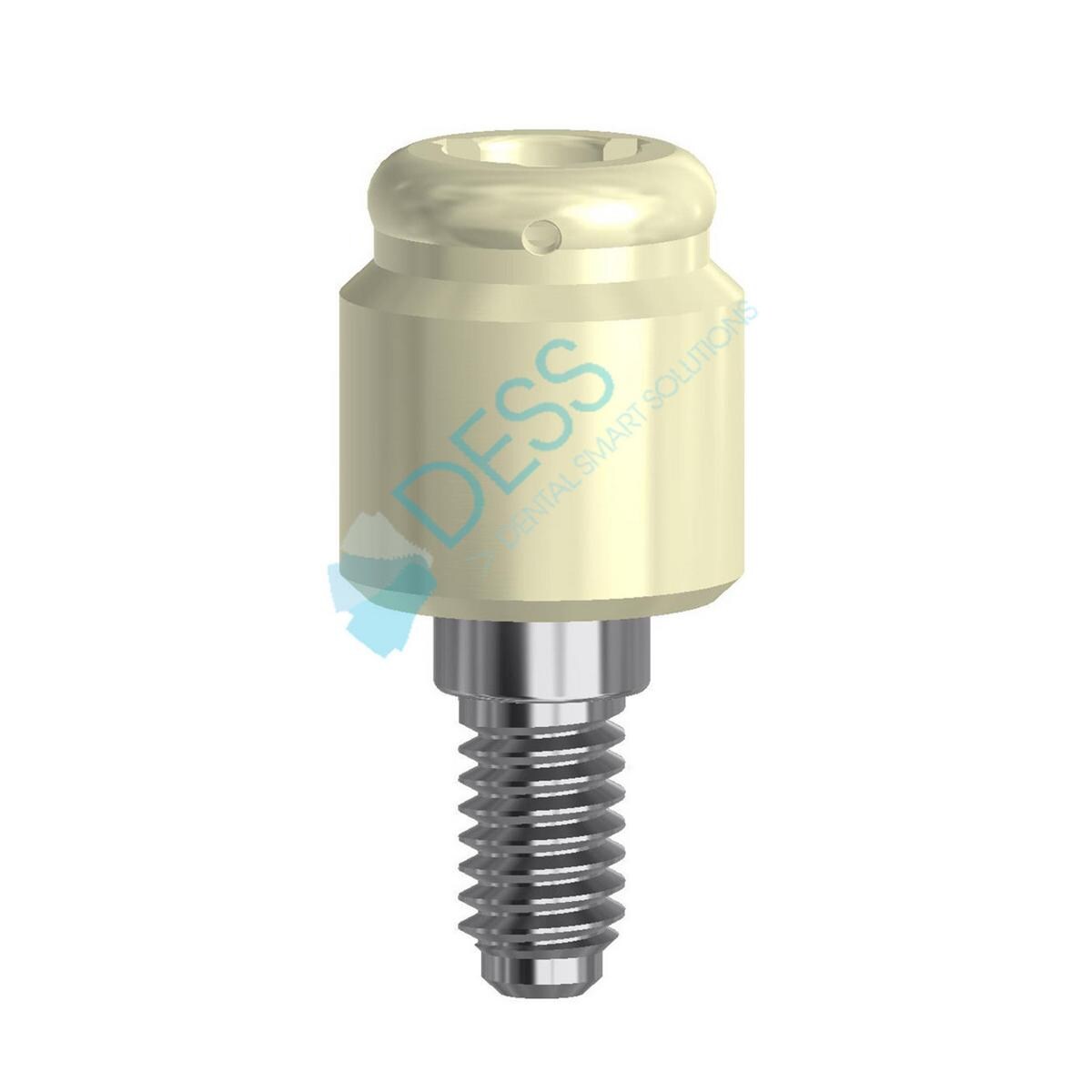 Locator Abutment - Internal Hex USA, kompatibel mit Zimmer Screw-vent® - RP Ø 4,3 mm, Höhe 3,5 mm