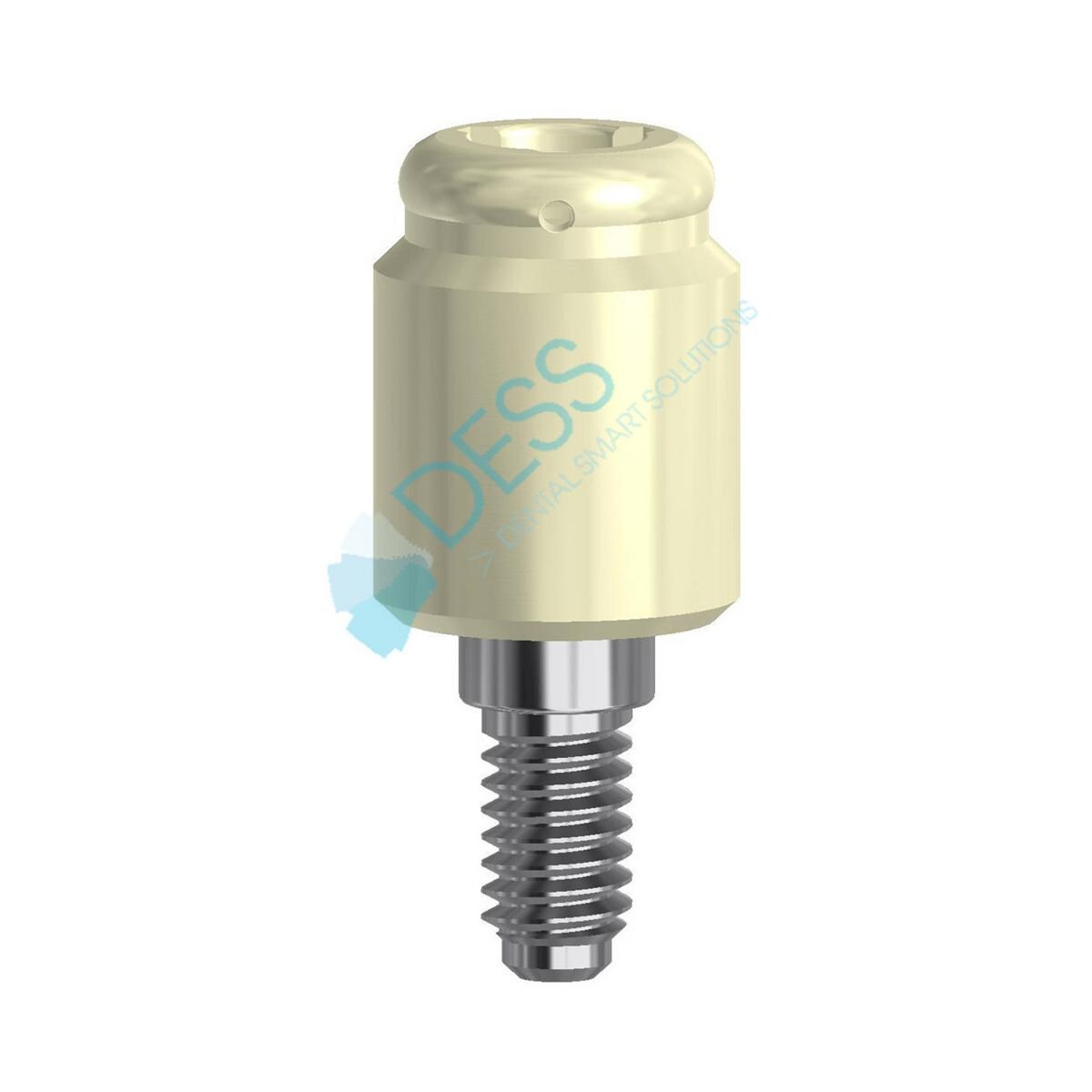 Locator Abutment - Internal Hex USA, kompatibel mit Zimmer Screw-vent® - RP Ø 4,3 mm, Höhe 4,5 mm