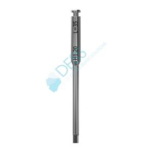 Schraubendreherspitze 6-Kant - Höhe 1,20 mm, Länge 35 mm