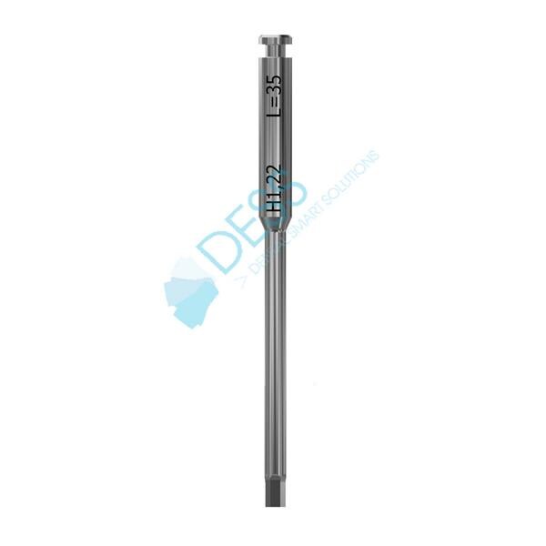 Schraubendreherspitze 6-Kant - Höhe 1,22 mm, Länge 35 mm