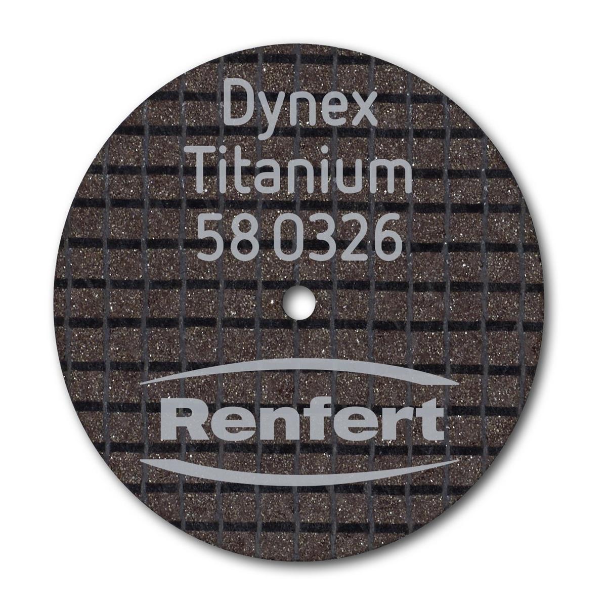 Dynex Titanium Trennscheibe - Ø 26 mm, Stärke 0,3 mm, Packung 20 Stück