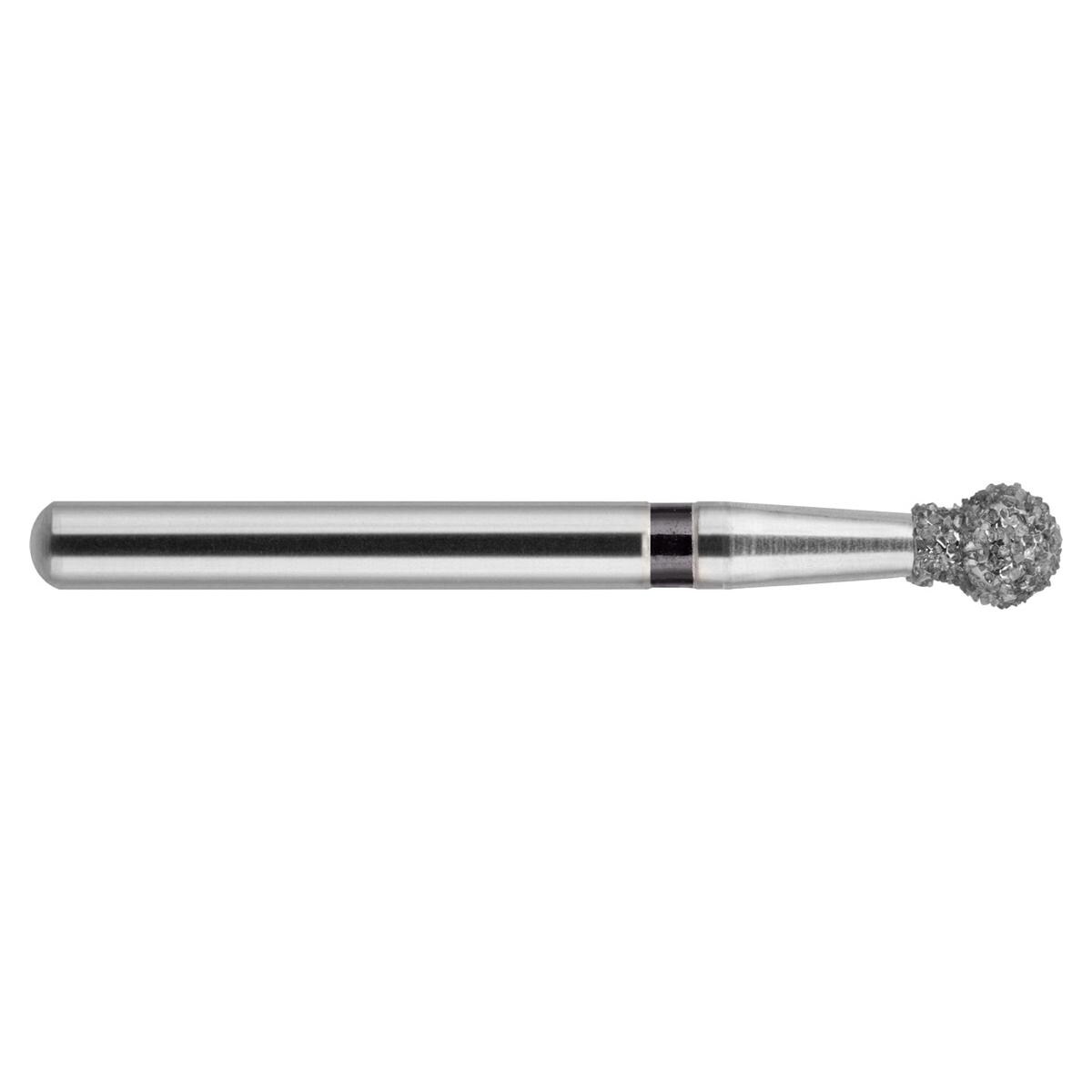 NeoDiamond FG, Form 002, Kugel mit Kragen - ISO 021, extra-grob (schwarz), Packung 10 Stück