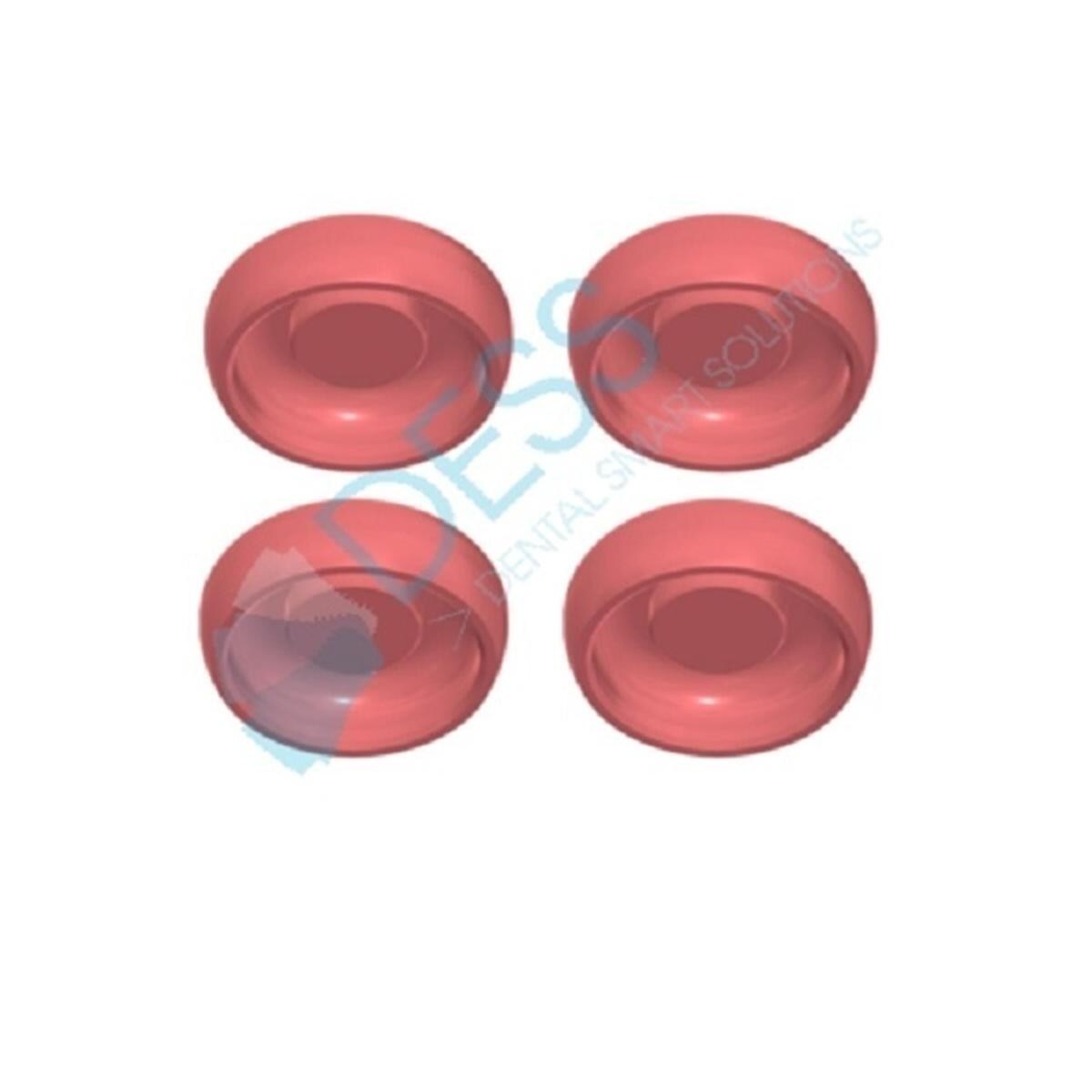 Retentionseinsätze - Rosa (1.360 g), Packung 4 Stück