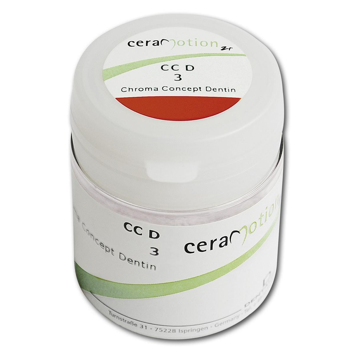 ceraMotion® Zr Chroma Concept Dentin - 3, Dose 20 g