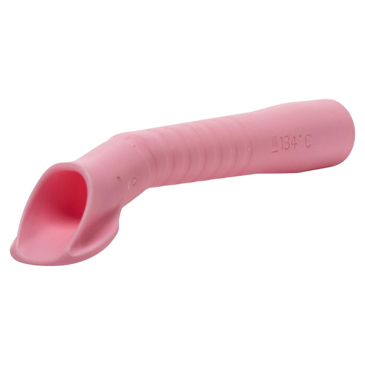 HS-Absaugkanülen, Länge 11,4 cm - Pink, Packung 10 Stück