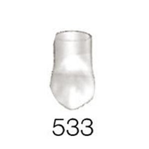 Kinderzahn-Stripkronen Einzelformen - Eckzahn, Form 533, Dose 5 Stück