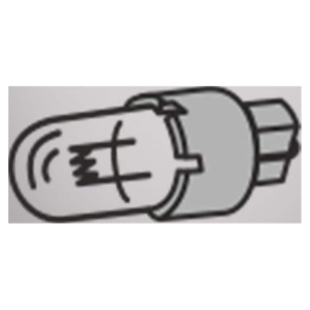 Halogenlampe - Grüner Sockel für Instrumentenschlauch Motos SL