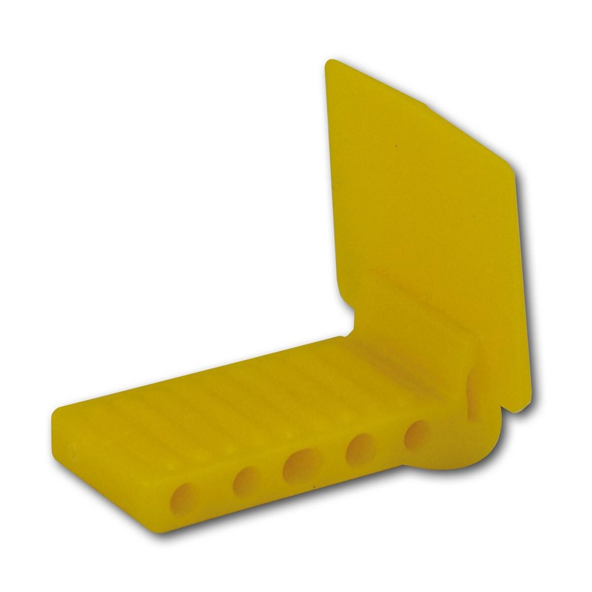 Filmhaltesystem Color - Bissplatte - Posterior, gelb, Packung 8 Stück