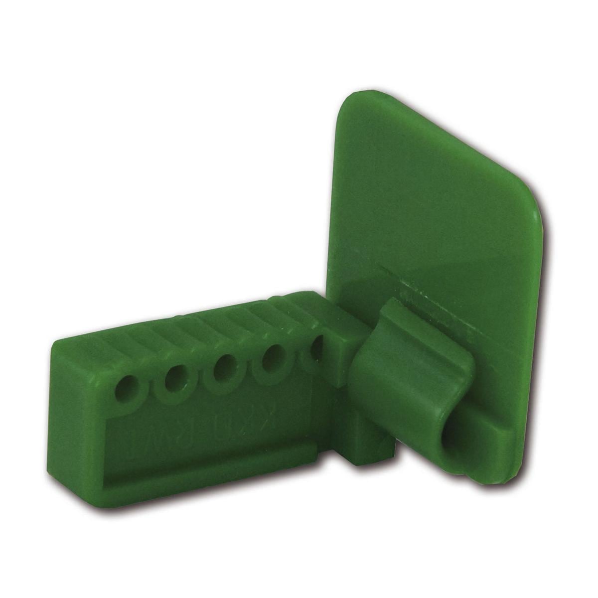 Filmhaltesystem Color - Bissplatte - Endo Posterior (2 x rechts, 2 x links), grün, Packung 4 Stück