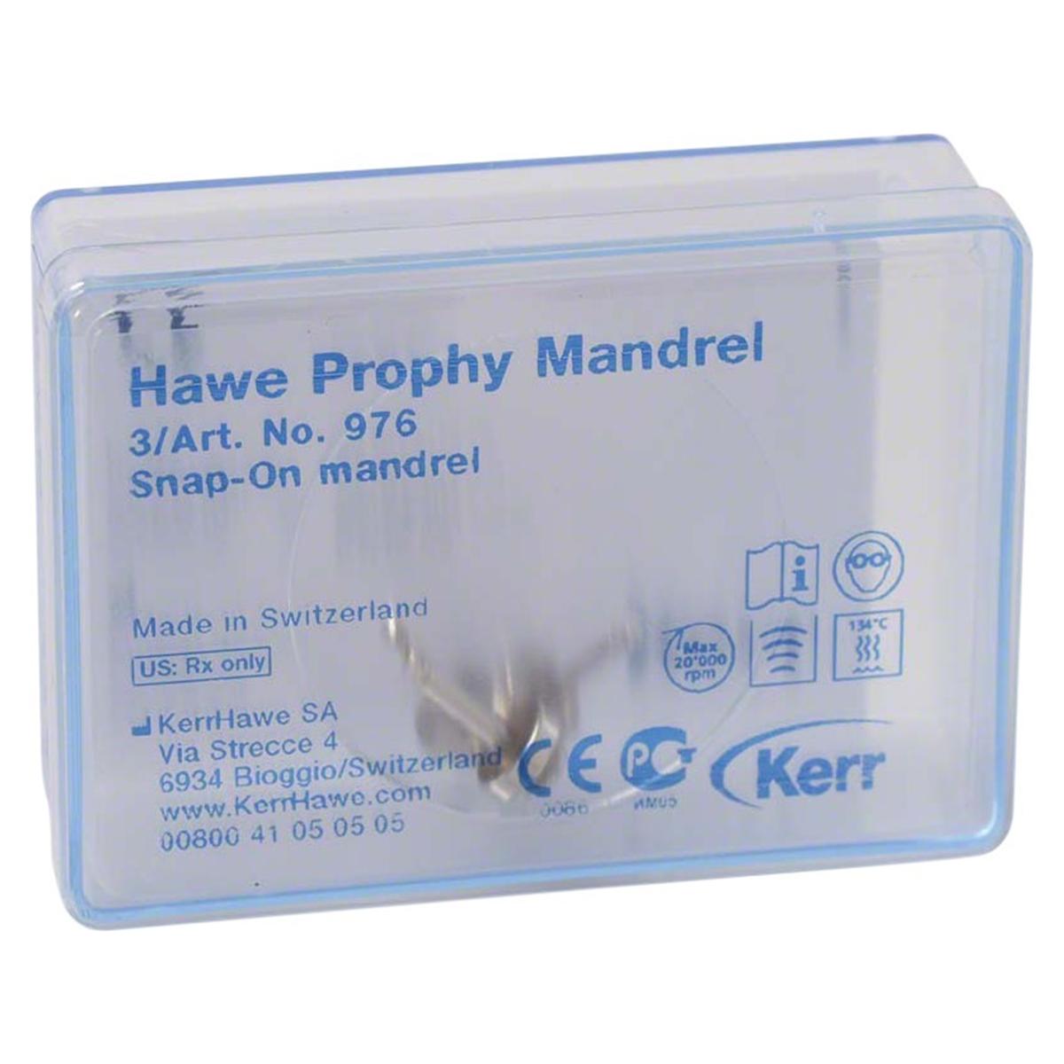 Snap-On Mandrell - Packung 3 Stück