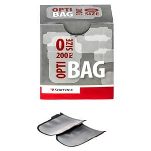 OPTIBAG - Schutzhüllen - Größe 0, 2,2 x 3,1 cm, Packung 200 Stück