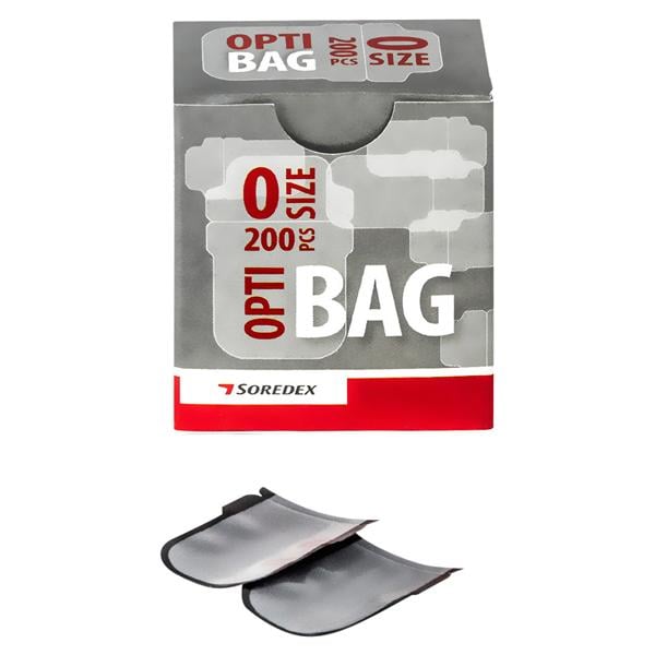 OPTIBAG - Schutzhüllen - Größe 0, 2,2 x 3,1 cm, Packung 200 Stück