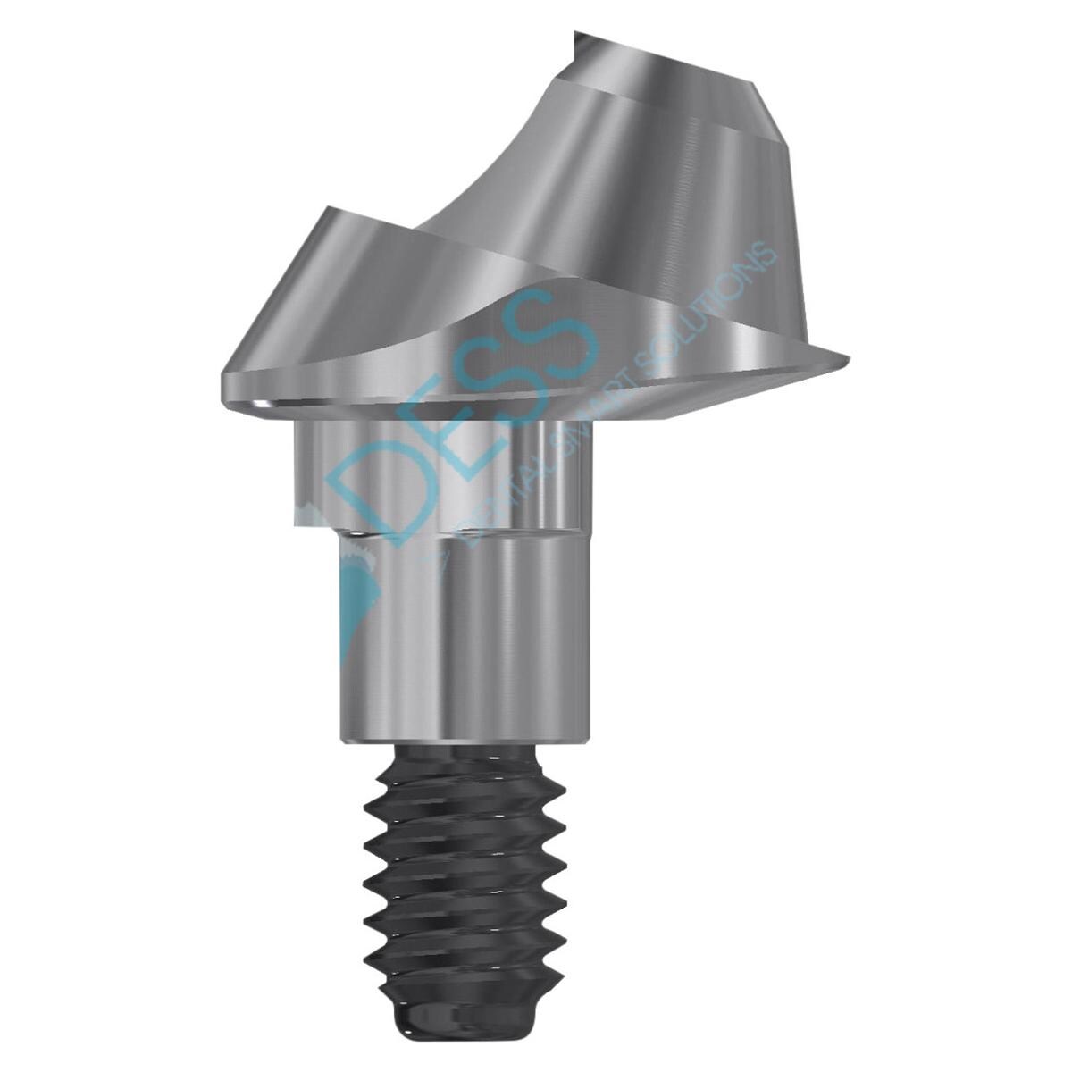 Multi-unit® Abutments NP Ø 3,5 mm - kompatibel mit Nobel Replace Select™ - Höhe 2,0 mm, 17° gewinkelt, ohne Rotationsschutz