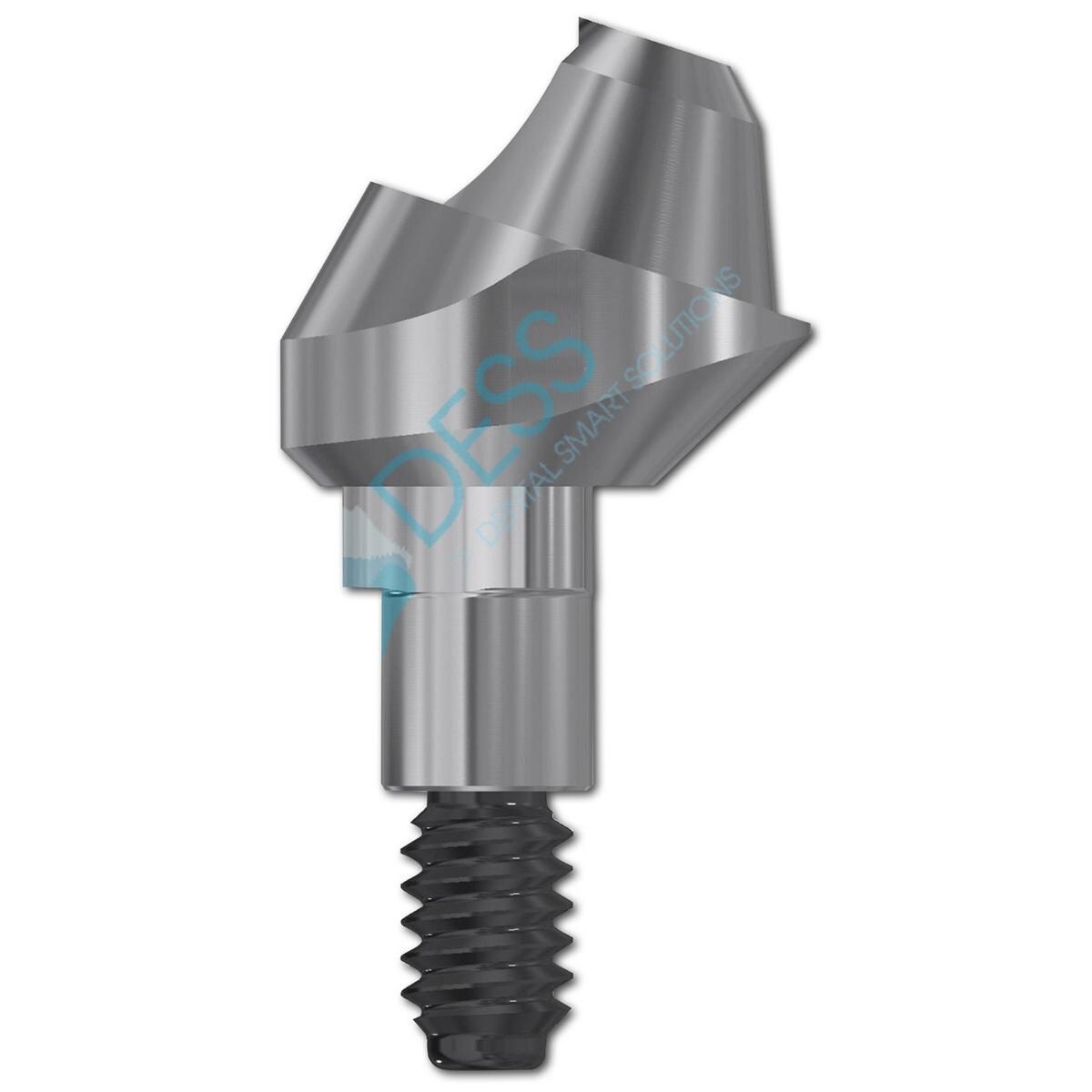 Multi-unit® Abutments NP Ø 3,5 mm - kompatibel mit Nobel Replace Select™ - Höhe 3,0 mm, 17° gewinkelt, ohne Rotationsschutz