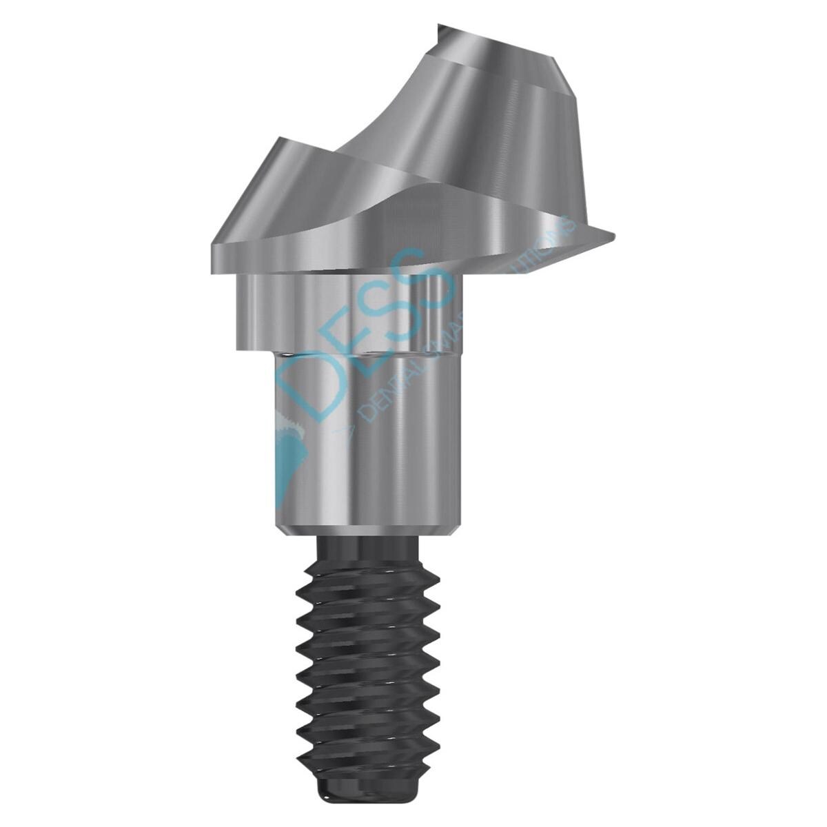 Multi-unit® Abutments RP Ø 4,3 mm - kompatibel mit Nobel Replace Select™ - Höhe 2,0 mm, 17° gewinkelt, mit Rotationsschutz
