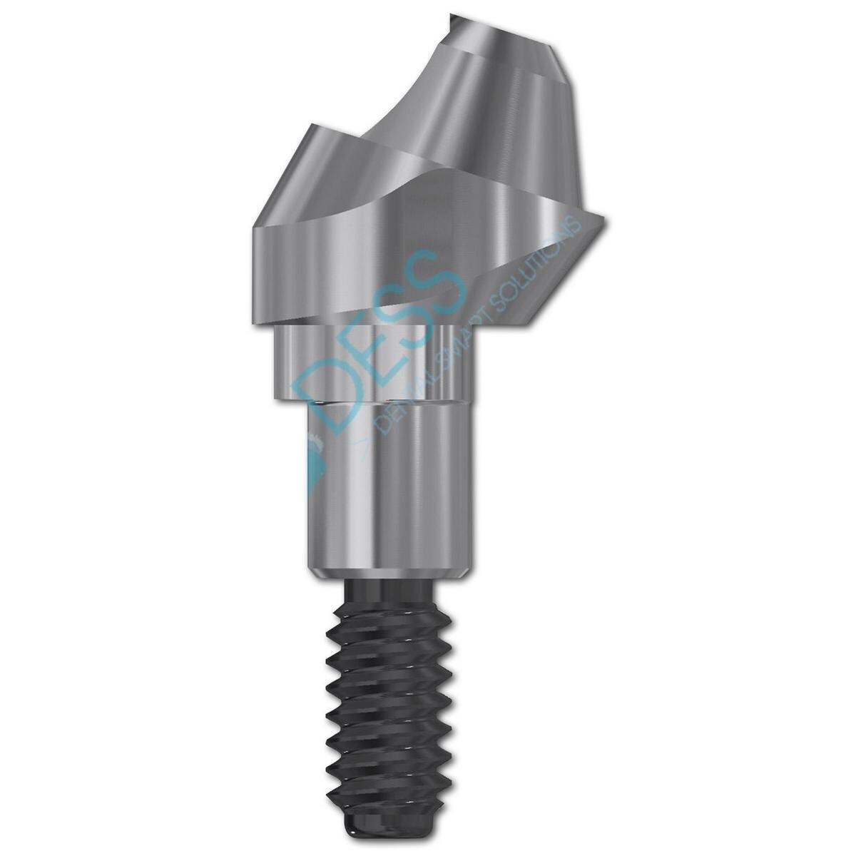 Multi-unit® Abutments RP Ø 4,3 mm - kompatibel mit Nobel Replace Select™ - Höhe 3,0 mm, 17° gewinkelt, mit Rotationsschutz
