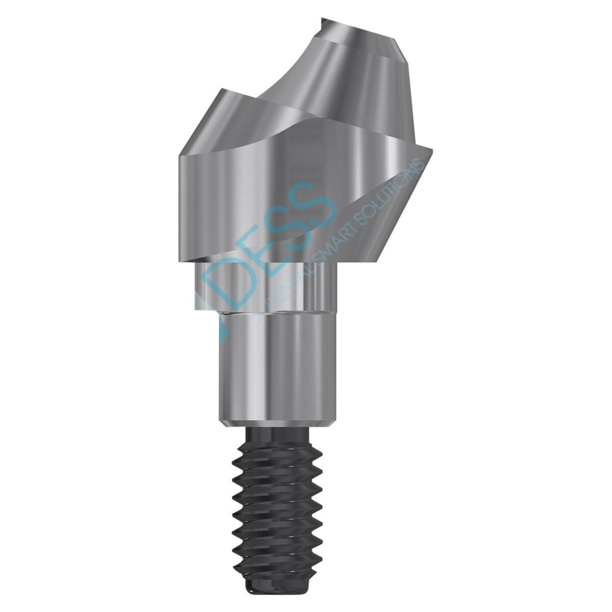 Multi-unit® Abutments RP Ø 4,3 mm - kompatibel mit Nobel Replace Select™ - Höhe 4,0 mm, 17° gewinkelt, mit Rotationsschutz