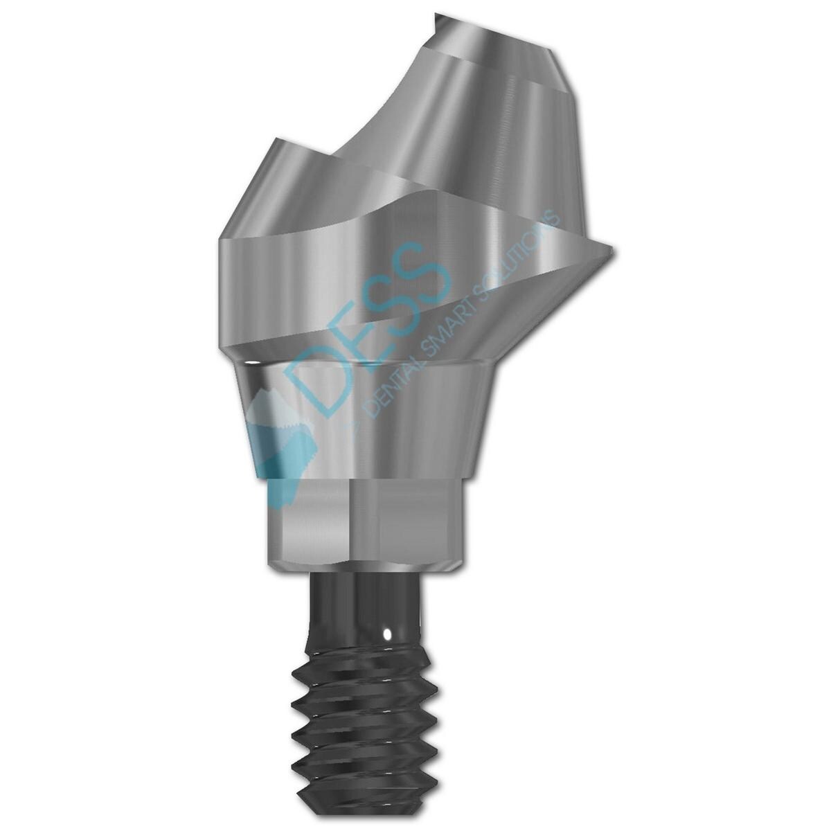 Multi-unit® Abutments RP Ø 4,3 - 5,0 mm - kompatibel mit Nobel Active™ / Nobel Replace® CC - Höhe 3,5 mm, 17° gewinkelt, mit Rot