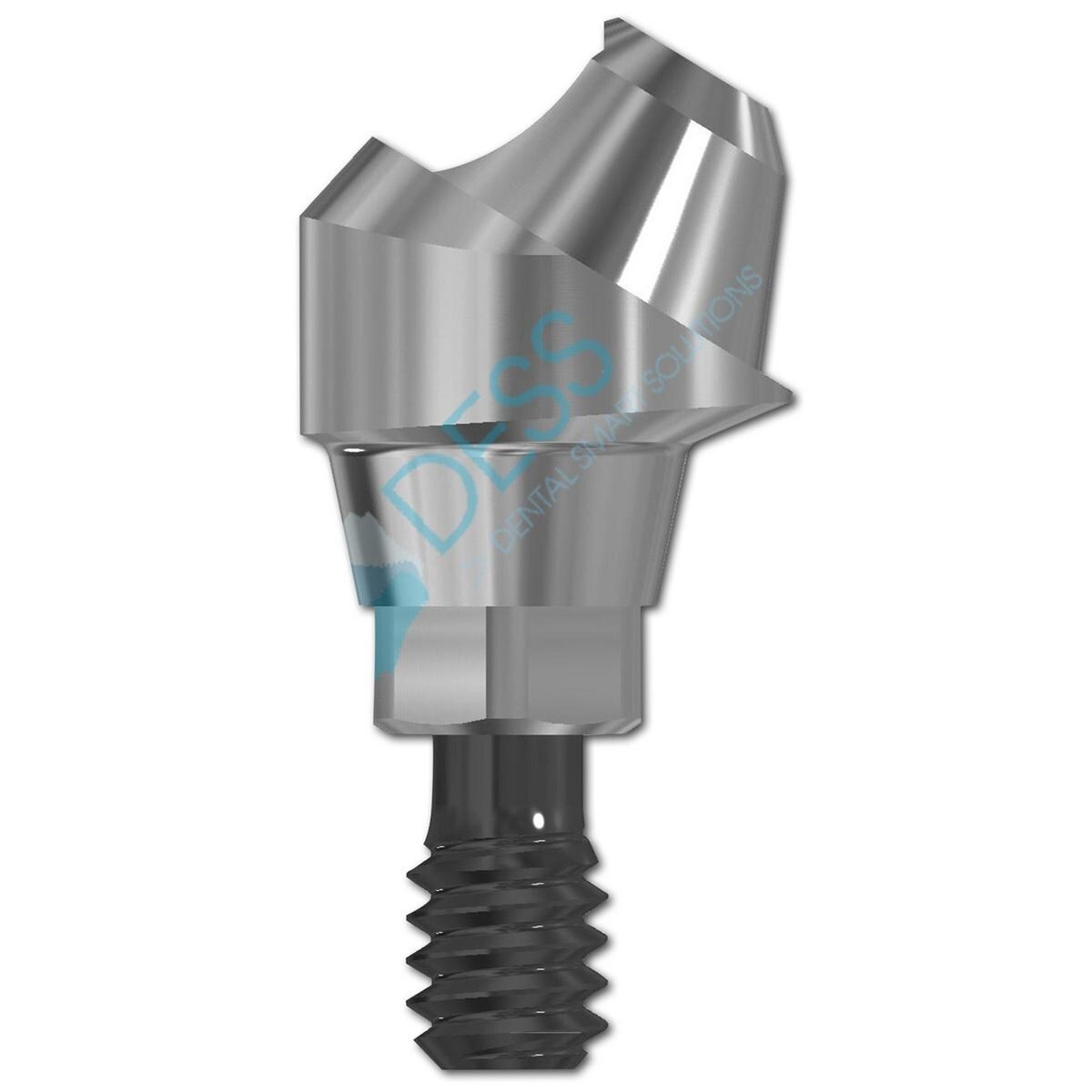 Multi-unit® Abutments RP Ø 4,3 - 5,0 mm - kompatibel mit Nobel Active™ / Nobel Replace® CC - Höhe 3,5 mm, 30° gewinkelt, mit Rot