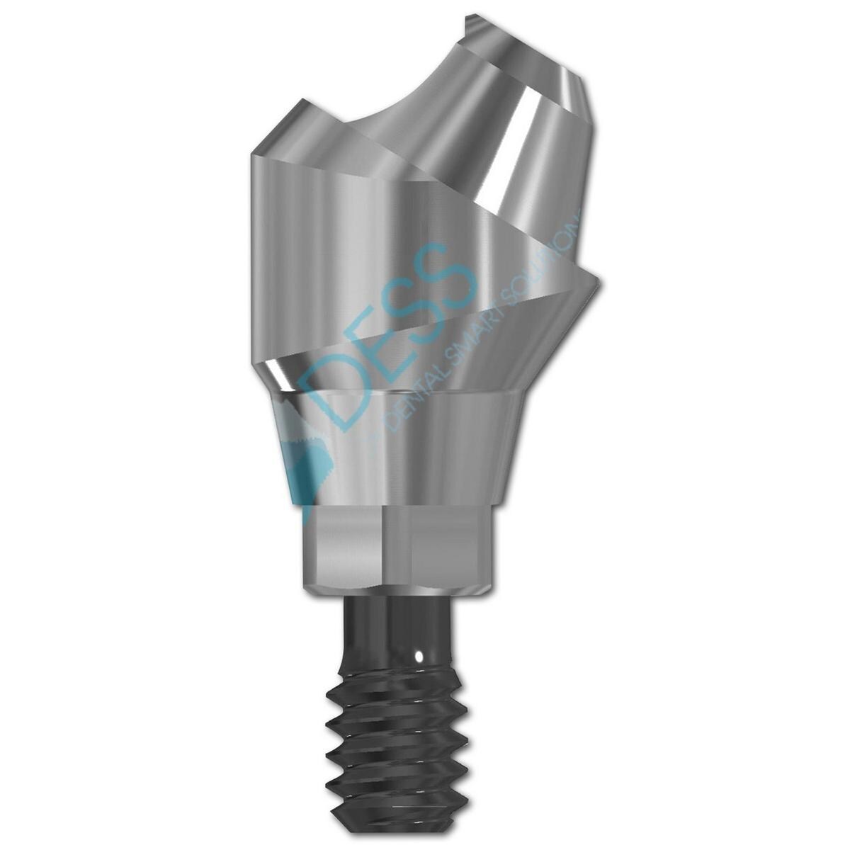 Multi-unit® Abutments RP Ø 4,3 - 5,0 mm - kompatibel mit Nobel Active™ / Nobel Replace® CC - Höhe 4,5 mm, 30° gewinkelt, mit Rot