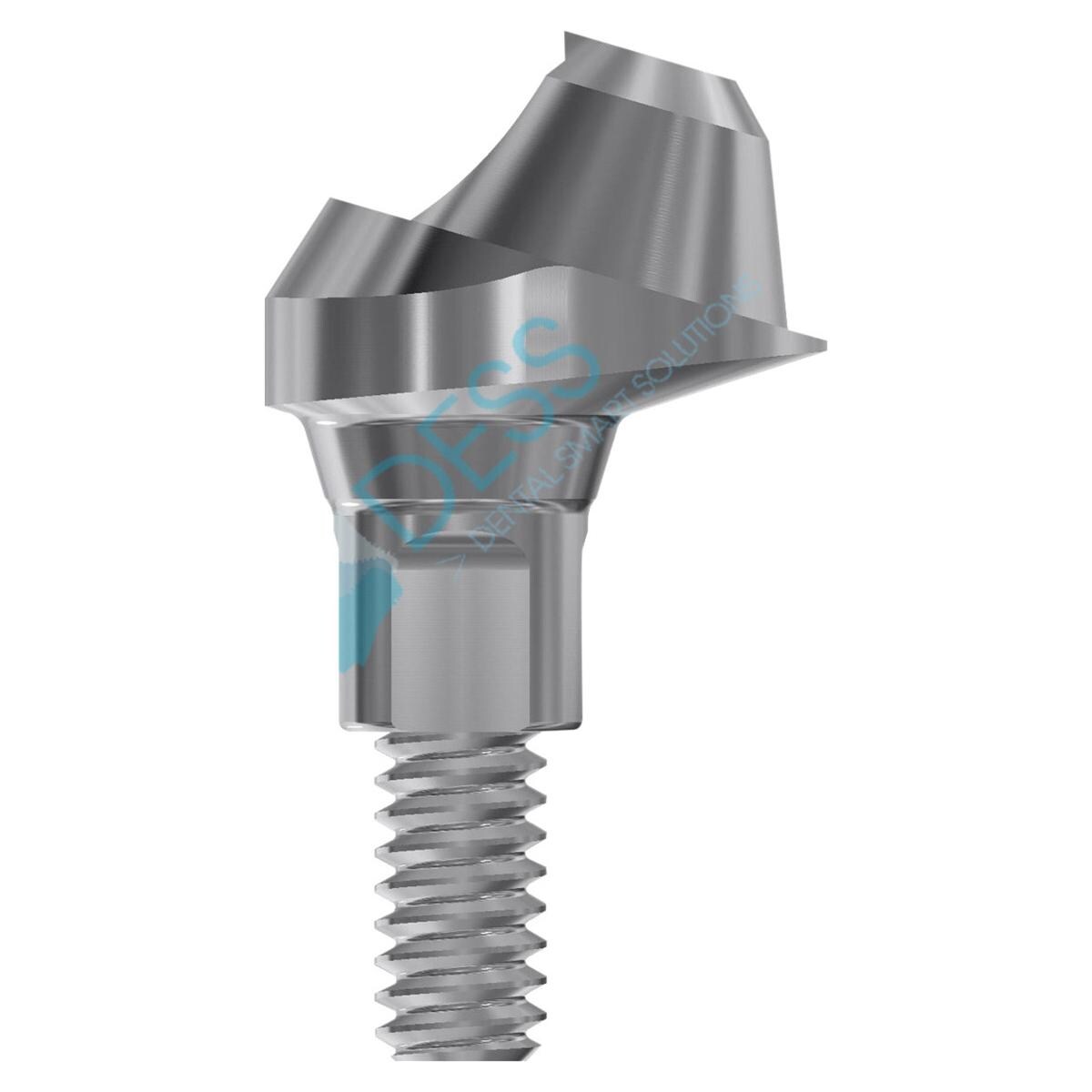 Multi-unit® Abutments NC Ø 3,3 mm - kompatibel mit Straumann® Bone Level® - Höhe 2,5 mm, 17° gewinkelt, mit Rotationsschutz