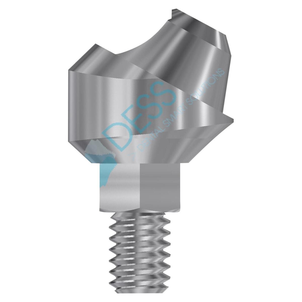 Multi-unit® Abutments NP Ø 3,5 mm - kompatibel mit Zimmer Screw-Vent® - Höhe 2,5 mm, 30° gewinkelt, mit Rotationsschutz
