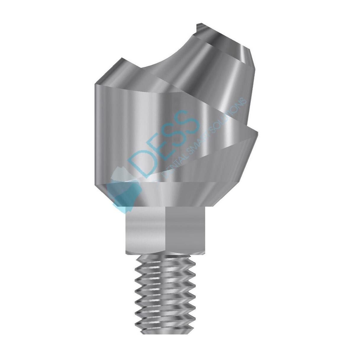 Multi-unit® Abutments NP Ø 3,5 mm - kompatibel mit Zimmer Screw-Vent® - Höhe 4,5 mm, 30° gewinkelt, mit Rotationsschutz
