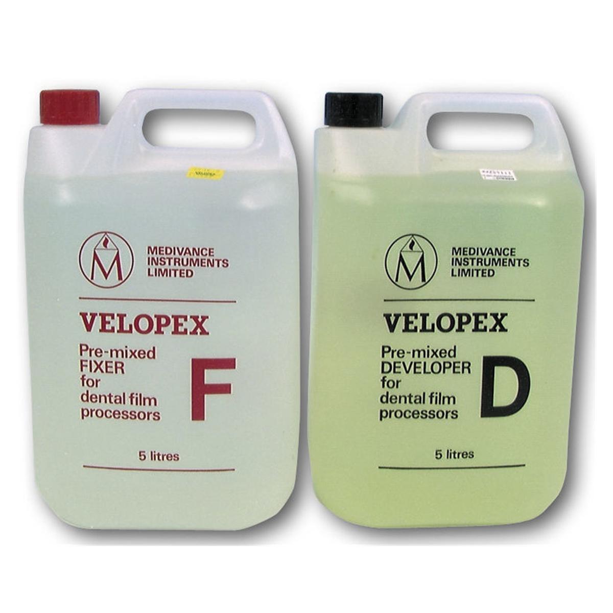 Velopex Röntgenchemie - Fixierer, Kanister 2 x 5 liter