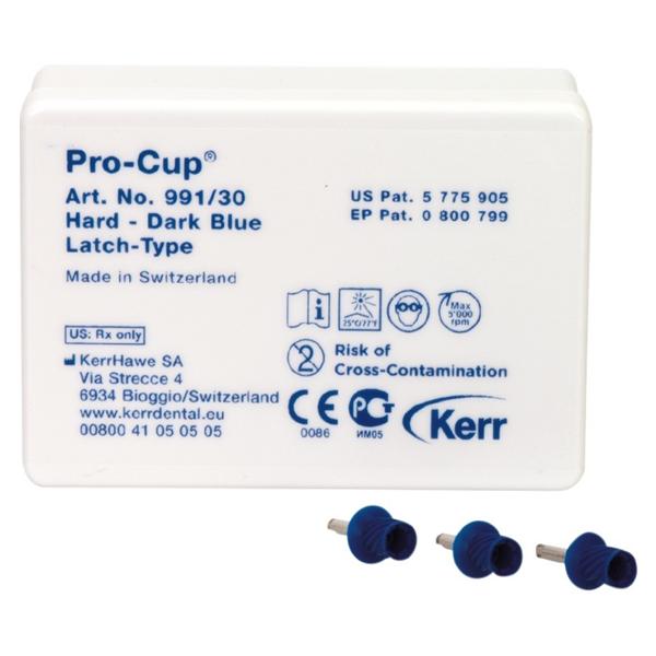 Pro-Cup™ Latch-Type - Dunkelblau, hart, Packung 30 Stück