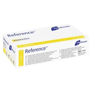 Reference™ Latexhandschuhe gepudert - Größe XS, Packung 100 Stück