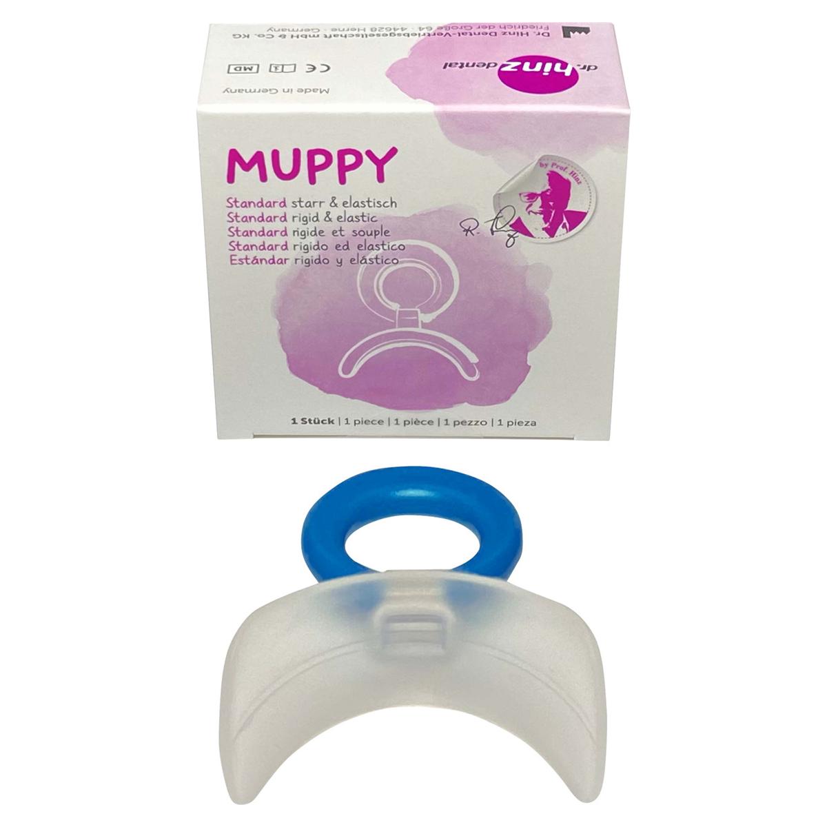 Muppy® Standard, elastisch - Größe II, groß (blauer Ring) für das frühe Wechsrelgebiss