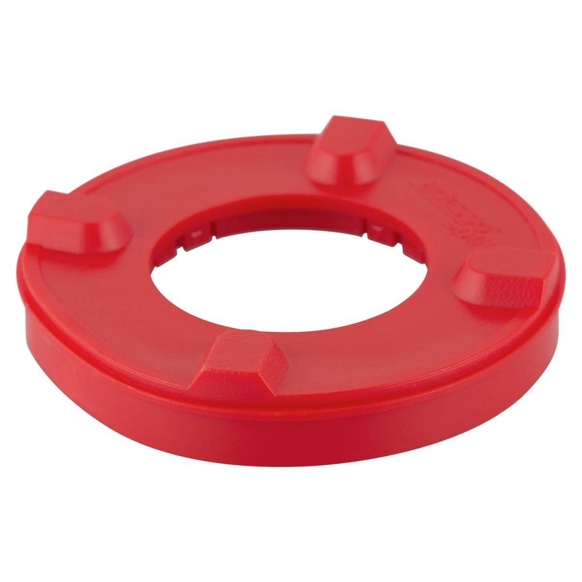 Adesso Split® Kunststoffplatte Basic - Rot, Packung 1 Stück