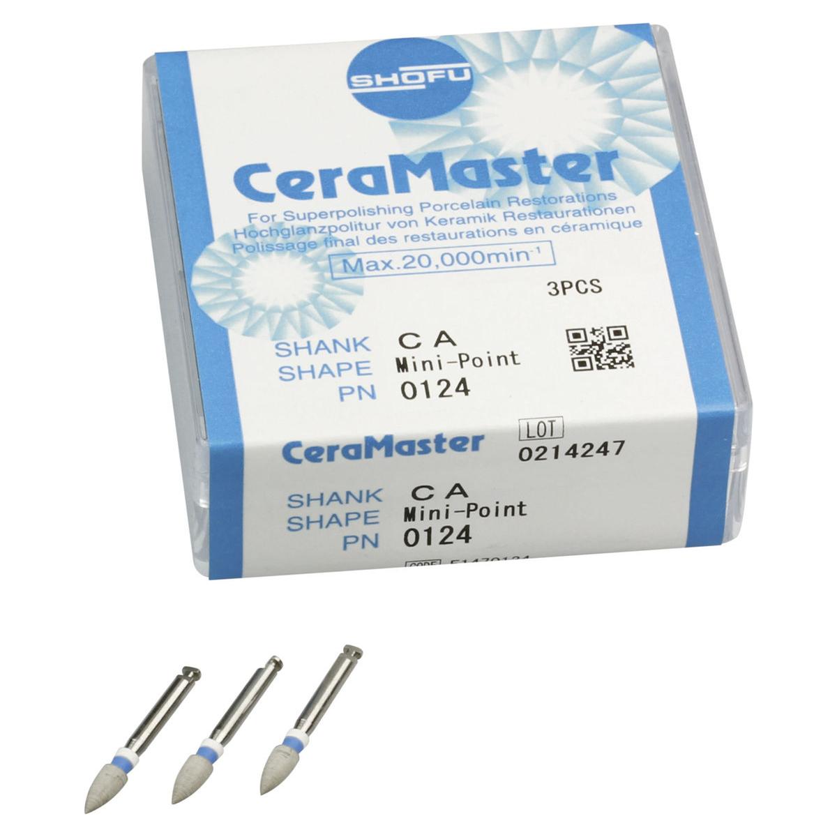 CeraMaster® Schaft W - Standardpackung - Minispitze, Packung 3 Stück