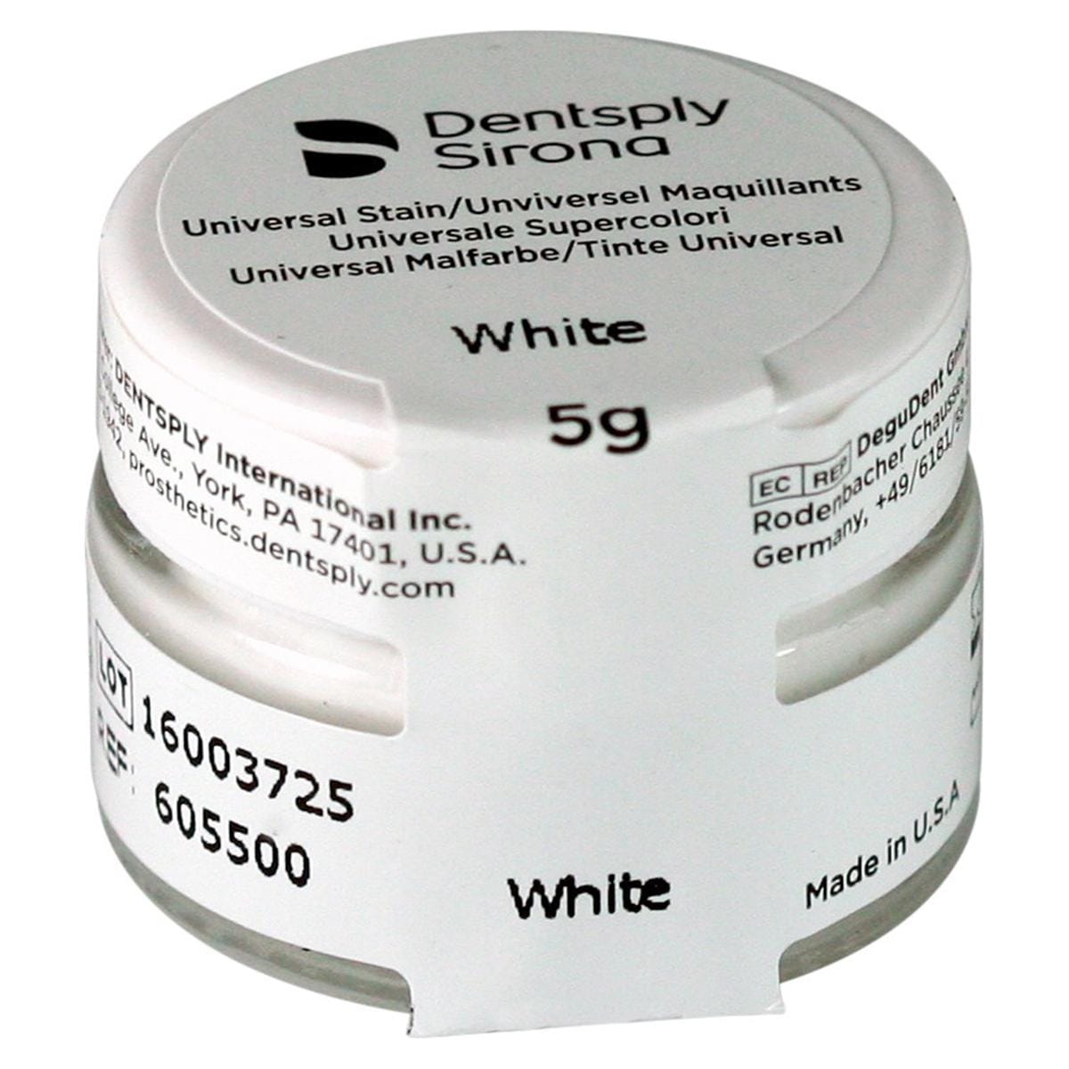 DS Universal Stains - White, Packung 5 g
