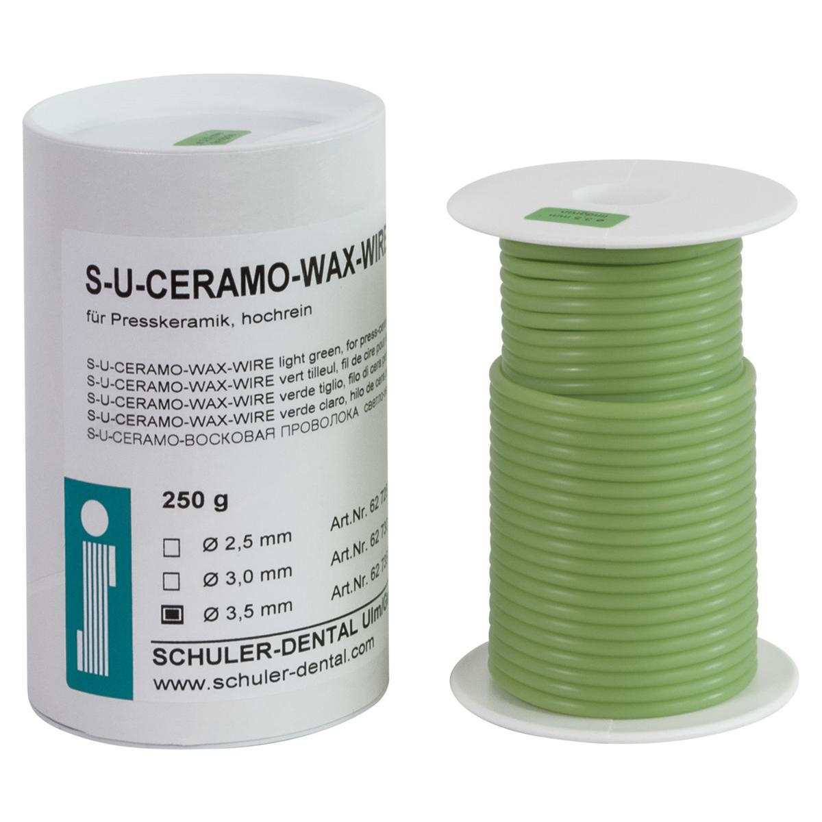 S-U Ceramo Wachsdraht - Ø 3,5 mm, Rolle 250 g