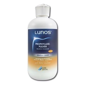 Lunos® Prophylaxepulver Gentle Clean - Orange, Flaschen 4 x 180 g