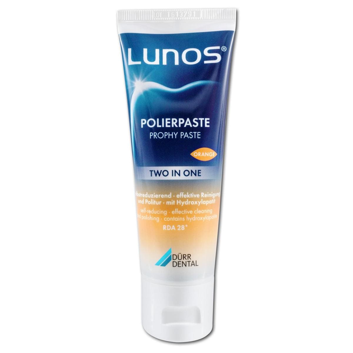 Lunos® Polierpaste Two in One - Orange, Tube 100 g