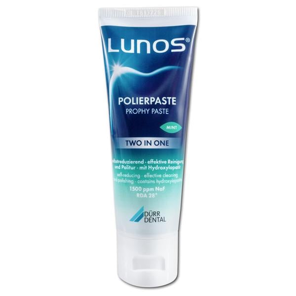 Lunos® Polierpaste Two in One - Mint, Tube 100 g