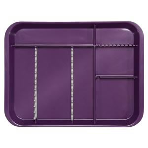 B-Lok Tray mit Einteilung - Pflaume