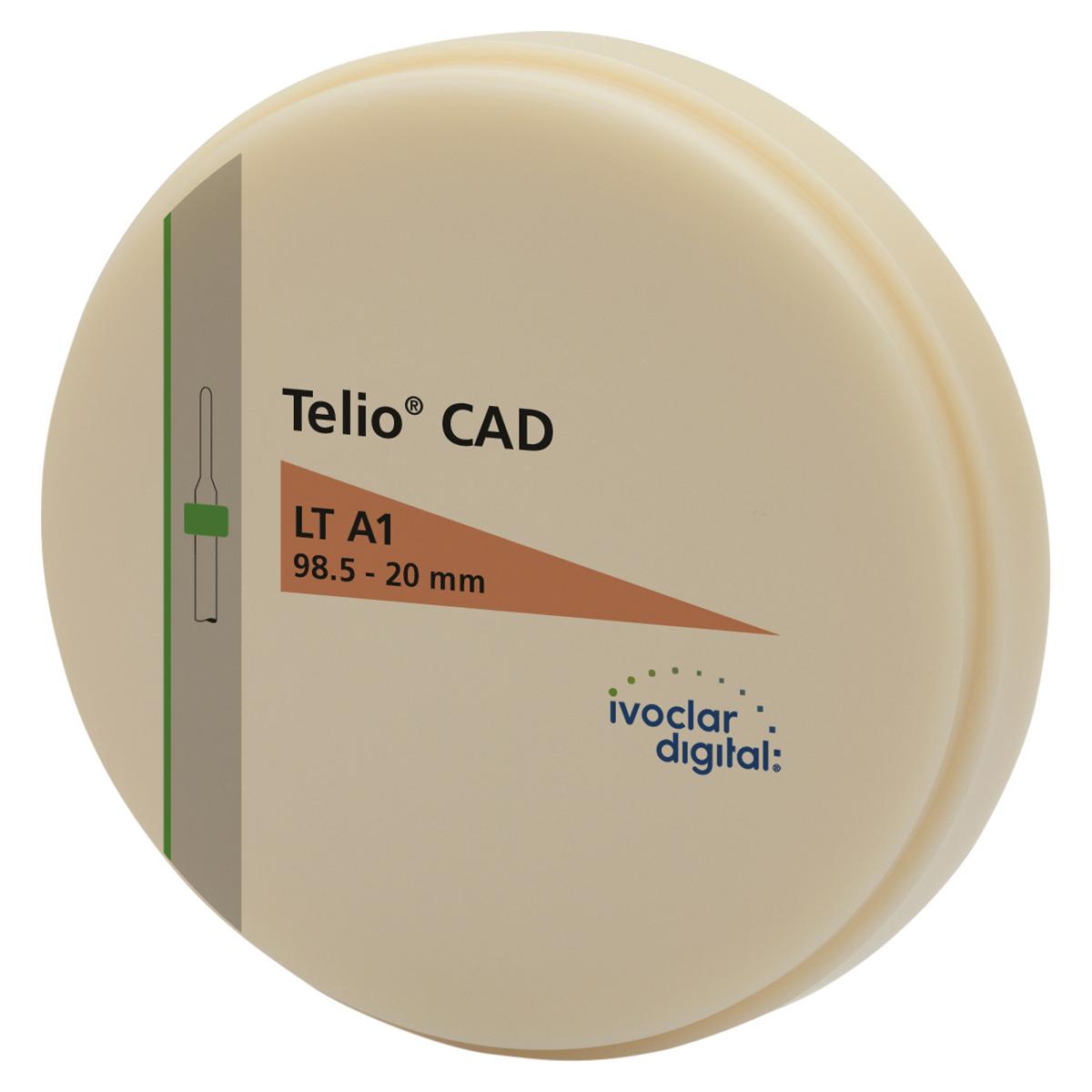 Telio® CAD LT Ø 98.5 mm - A1, Stärke 20 mm