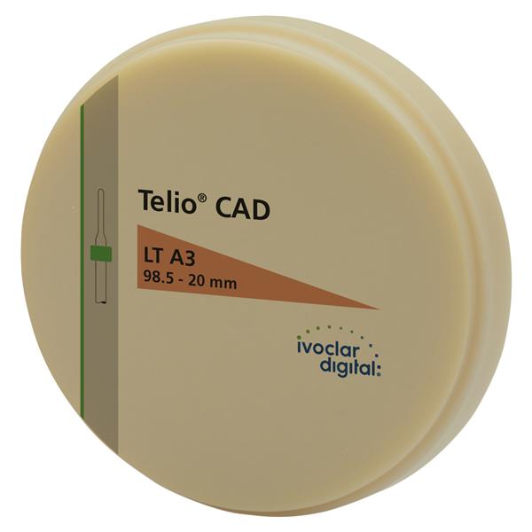 Telio® CAD LT Ø 98.5 mm - A3, Stärke 20 mm