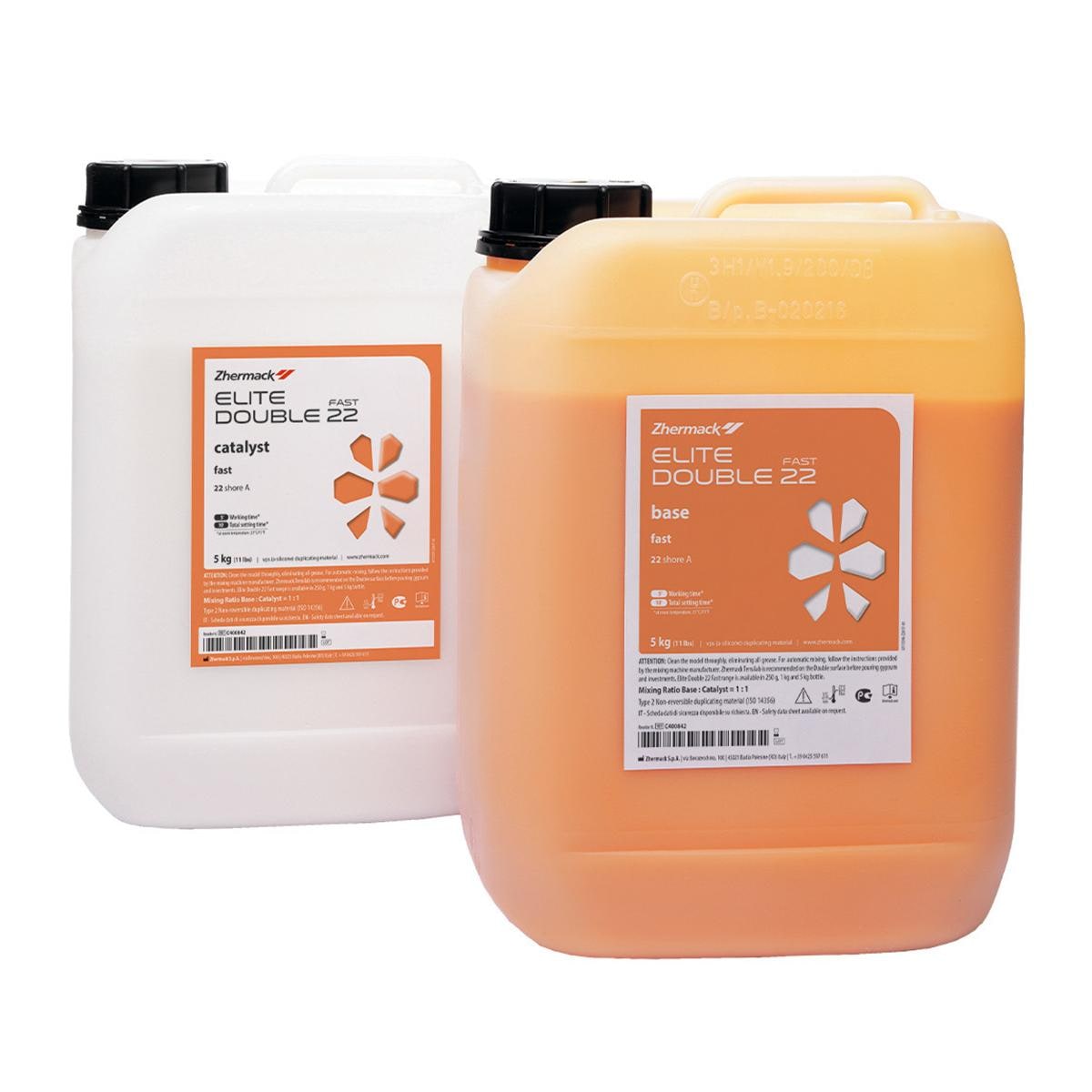 Zhermack ELITE DOUBLE 22 - Fast, Kanister 2 x 5 Liter