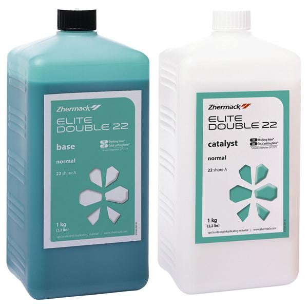 Zhermack ELITE DOUBLE 22 - Normal, Flaschen 2 x 1 Liter