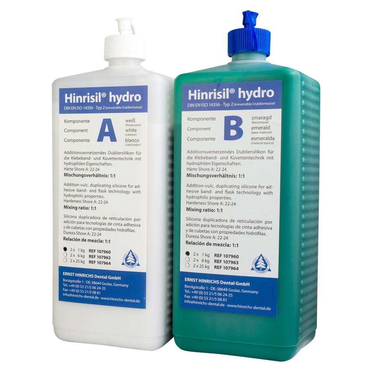 Hinrisil® hydro 1:1 - Flasche 2 x 1 kg