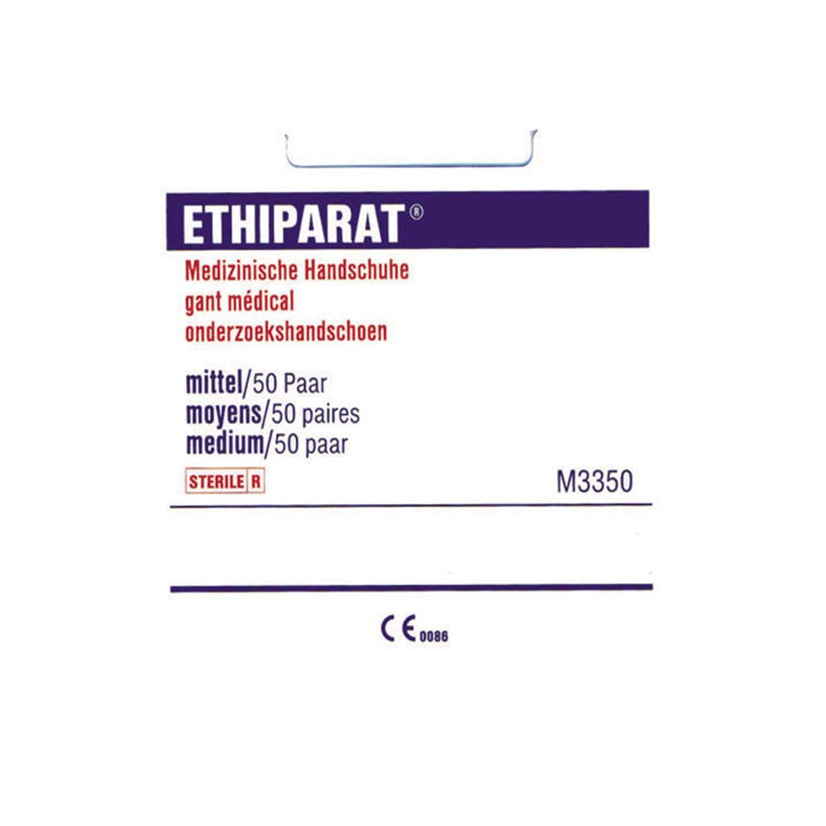 Ethiparat™ Handschuhe unsteril - Größe M (mittel), Packung 100 Stück