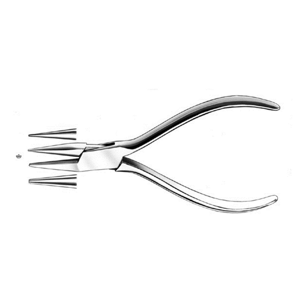 Drahtbiegezange schwarz - Nr. 1239 A/RS, Länge 14 cm