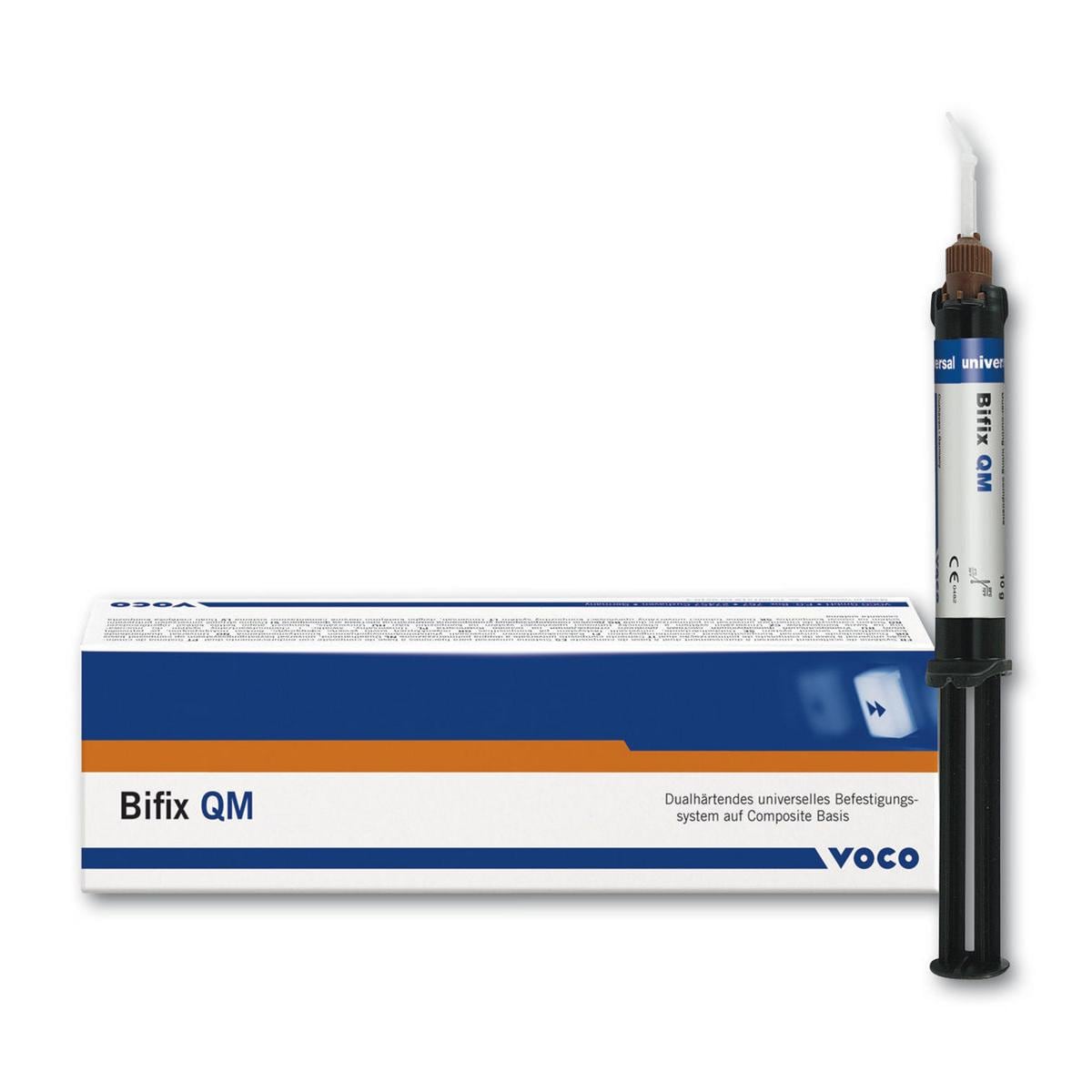 Bifix QM - Nachfüllpackung - WO - weiß-opak, QuickMix-Spritze 10 g