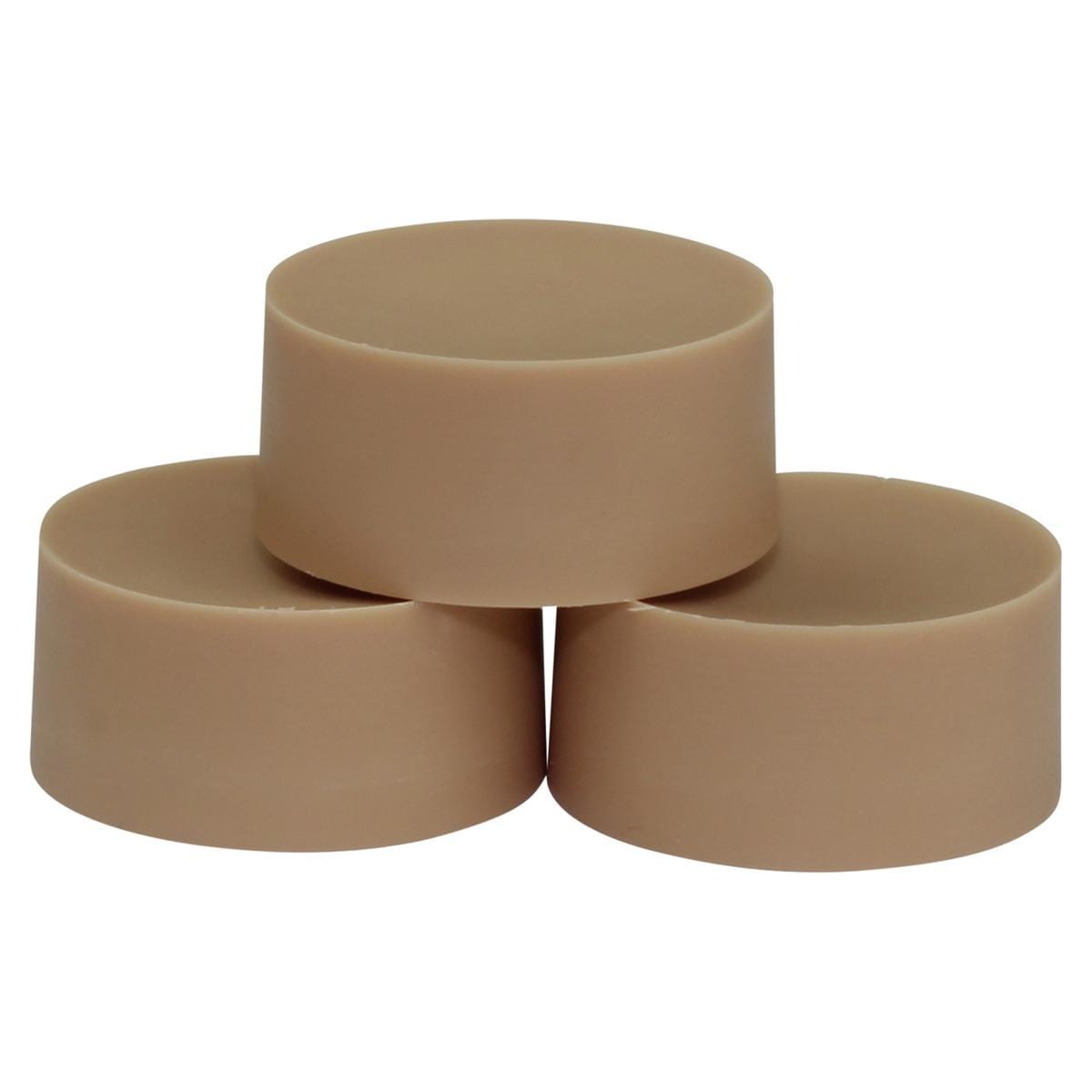 CONTACT Modellierwachschip - Beige-Opak, Packung 3 x 25 g