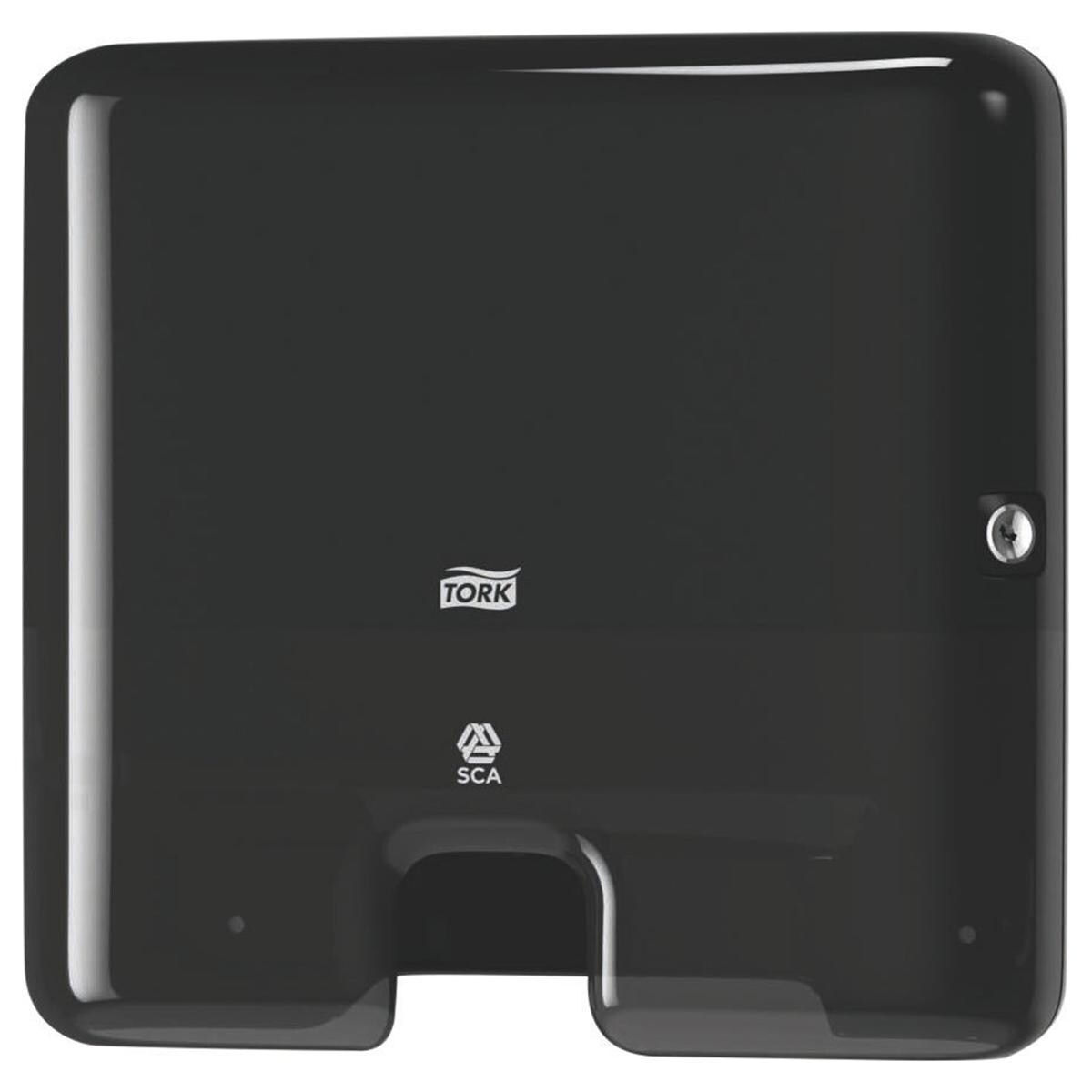 Tork Xpress® Spender für Multifold (Interfold) Handtücher - Schwarz, Minispender (Tork H2 System)